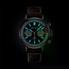 Breitling Top Time B01 Shelby Cobra Blue Dial Leather Band AB01763 A1 C1 X1 1/4 second 30 minutes