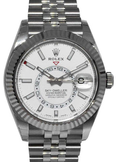 Rolex | Sky-Dweller | 326934 | Gold/Steel | 42 mm | Steel | Silver | Automatic