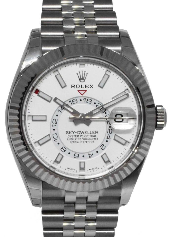 Rolex | Sky-Dweller | 326934 | Gold/Steel | 42 mm | Steel | Silver | Automatic
