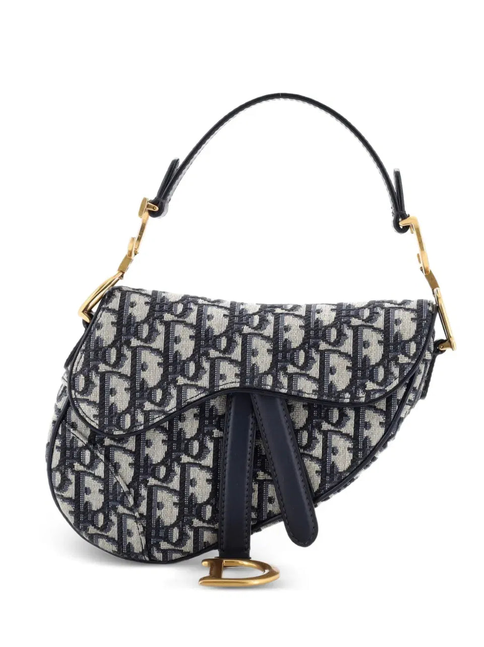Saddle Handbag Oblique Canvas Mini shoulder bag