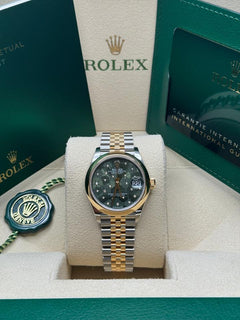 Rolex | Datejust | 278243 | Gold/Steel | 31 mm | Gold/Steel | Green | Automatic