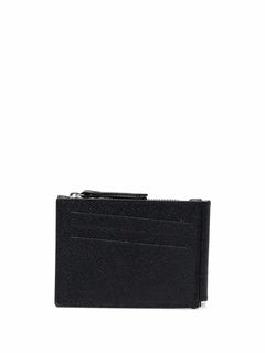 Four Stitches leather money clip wallet