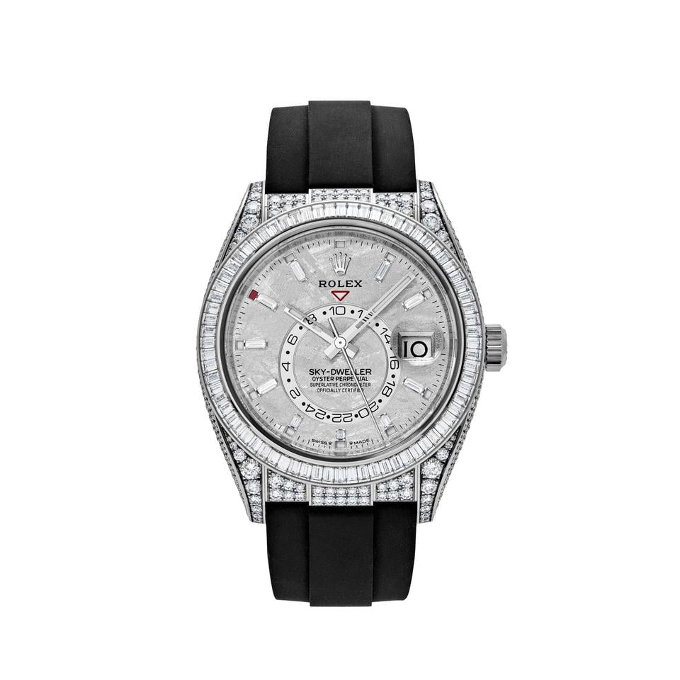 Rolex | Sky-Dweller | 336259TBR | White gold | 42 mm | Rubber | White | Automatic