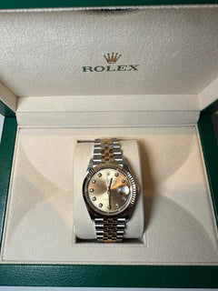 Rolex | Datejust | Two tone champagne dial 126233 2024 | Steel | 36 mm | Gold/Steel | Champagne | Automatic