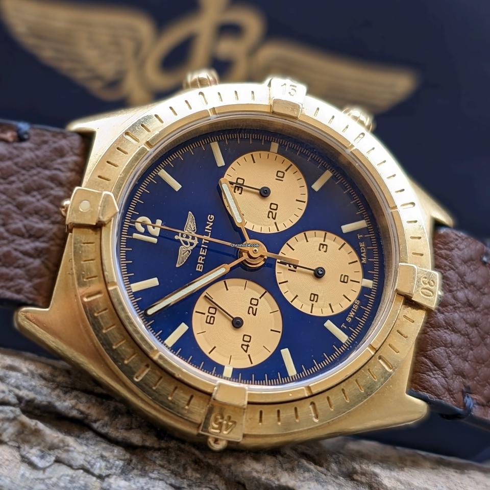 Breitling Callisto Chronomat Blue Dial New Old Stock
