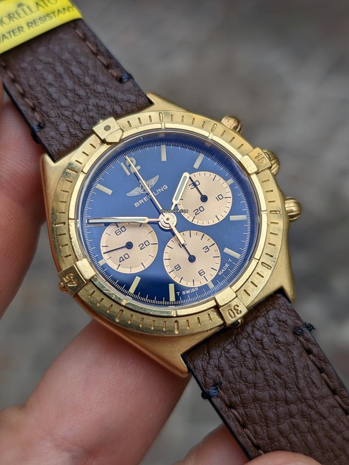 Breitling Callisto Chronomat Blue Dial New Old Stock