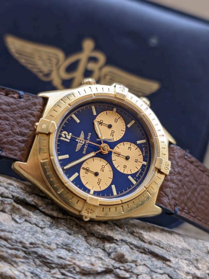 Breitling Callisto Chronomat Blue Dial New Old Stock