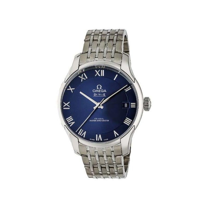 Omega De Ville Hour Vision Master Chronometer men metal watch 433.10.41.21.03.001