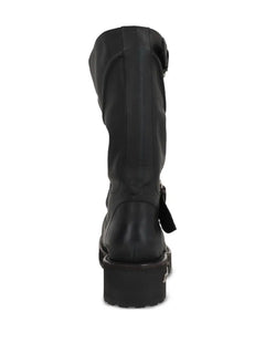 Venom leather boots