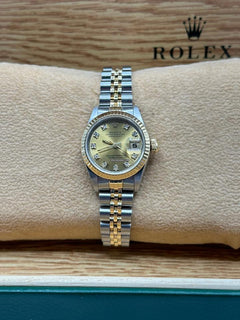 Rolex | Datejust | 69173 | Gold/Steel | 26 mm | Gold/Steel | Champagne | Automatic