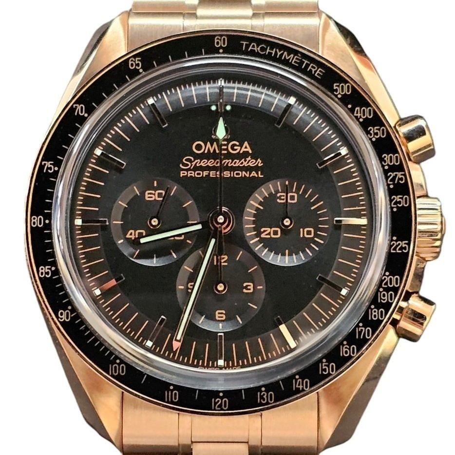 Omega Speedmaster Professional Moonwatch18 K Sedna Gold Moonwatch Co-Axial Master Chronometer