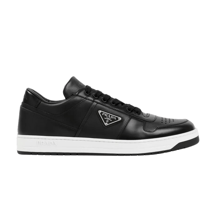 Prada Downtown Leather Black Silver
