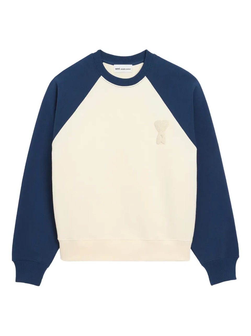 Ami De Coeur knitted-patch sweatshirt