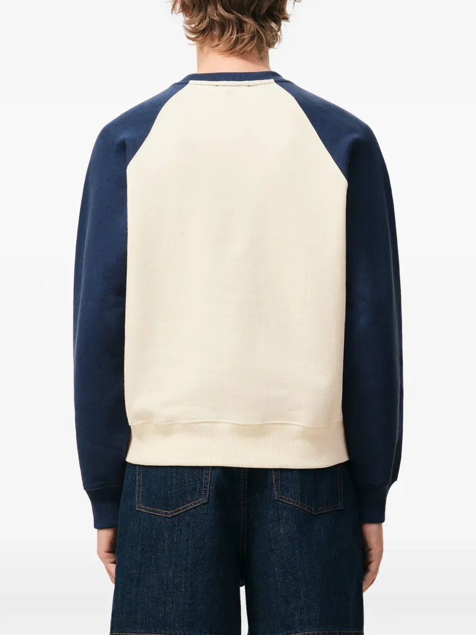 Ami De Coeur knitted-patch sweatshirt