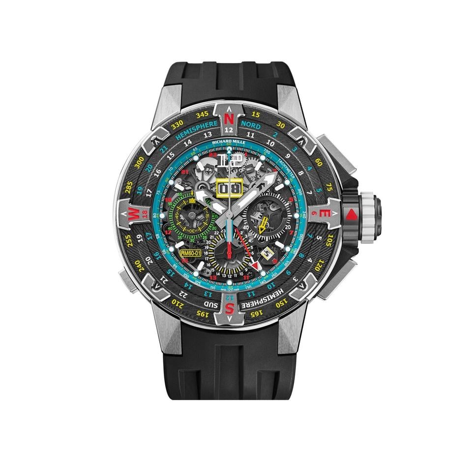 Richard Mille Flyback Chronograph Regatta Les Voiles de St-Barth RM60-01 Limited 80