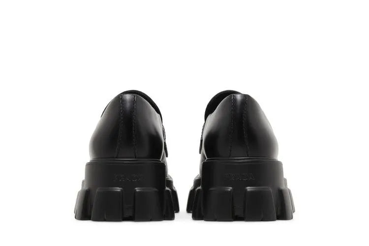 Prada Monolith Loafer Black