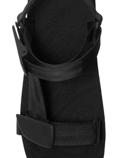 Trek logo-debossed sandals