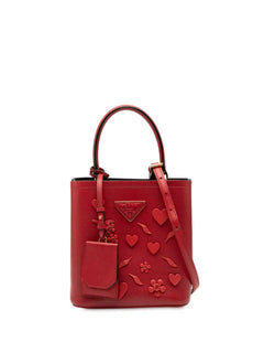 2013-2025 Small Embellished Saffiano Cuir Panier satchel