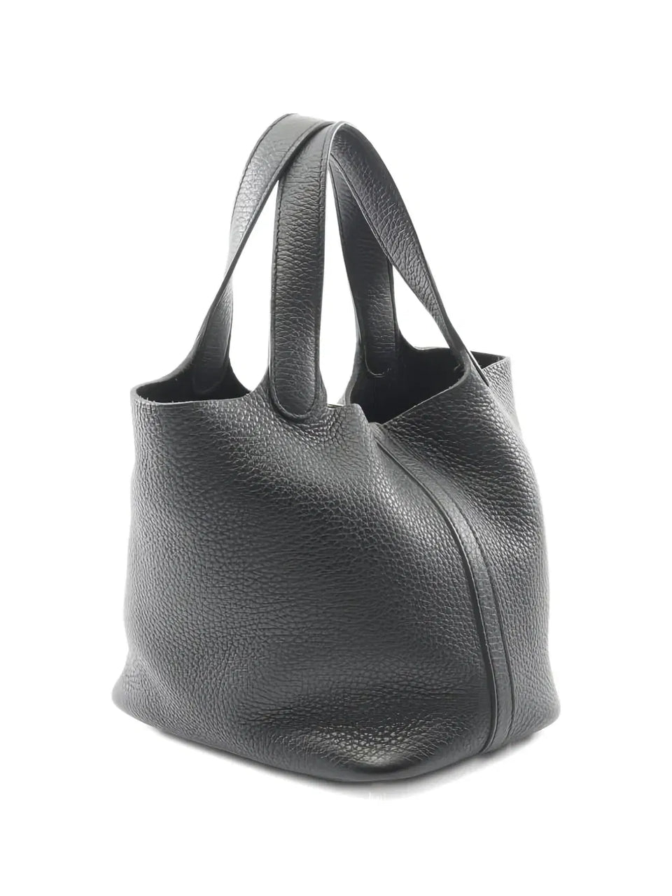 2022 18 Picotin Lock leather tote bag