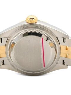 Diamond Bezel Silver Datejust 28mm watch