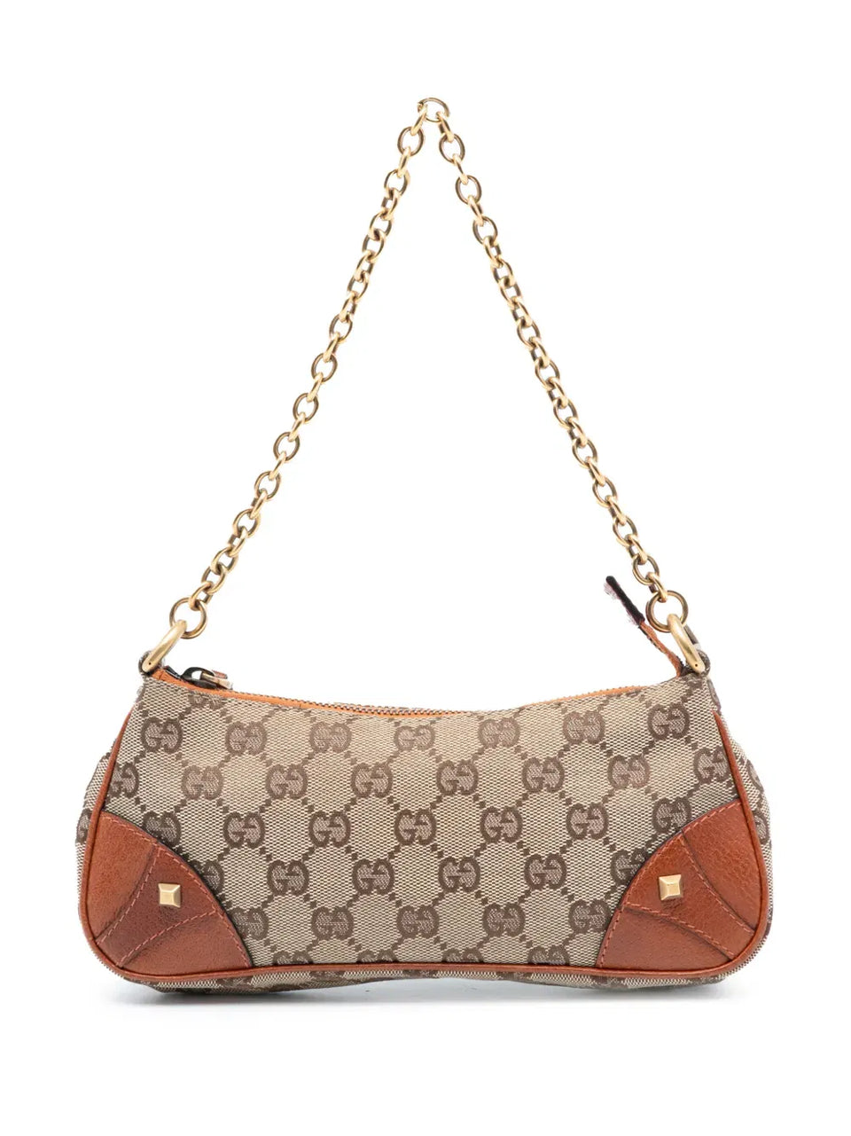 2000-2015 GG Canvas Nailhead shoulder bag