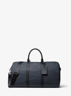 Michael Kors Harrison Logo Weekender Bag Admrl - Plblue