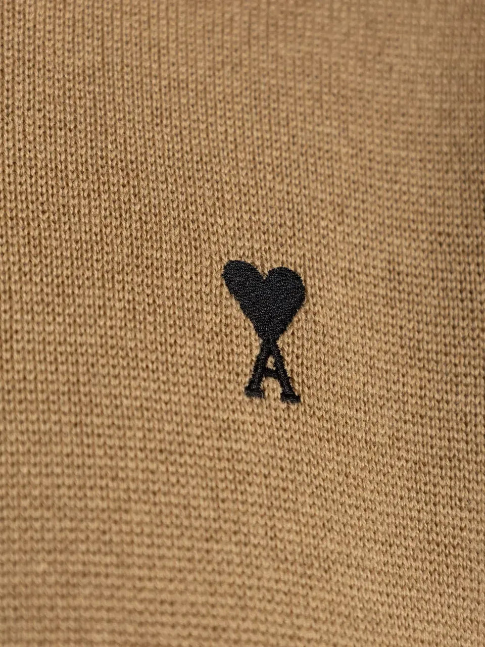 logo-embroidery turtleneck sweater