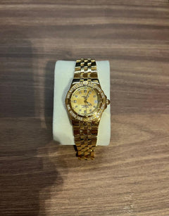 Breitling Starliner Gold/diamonds/mother of pearl - ladies watch