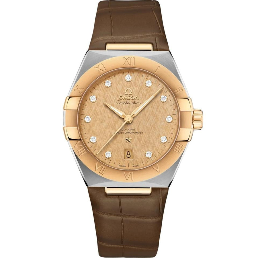 Omega Constellation39mm automatic men's watch 131.23.39.20.58.001