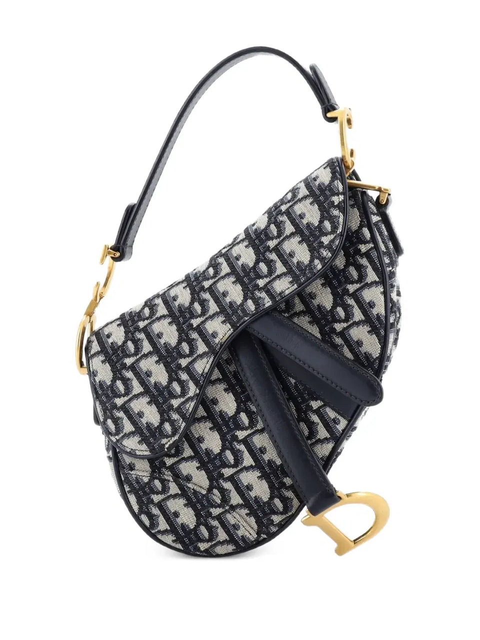 Saddle Handbag Oblique Canvas Mini shoulder bag