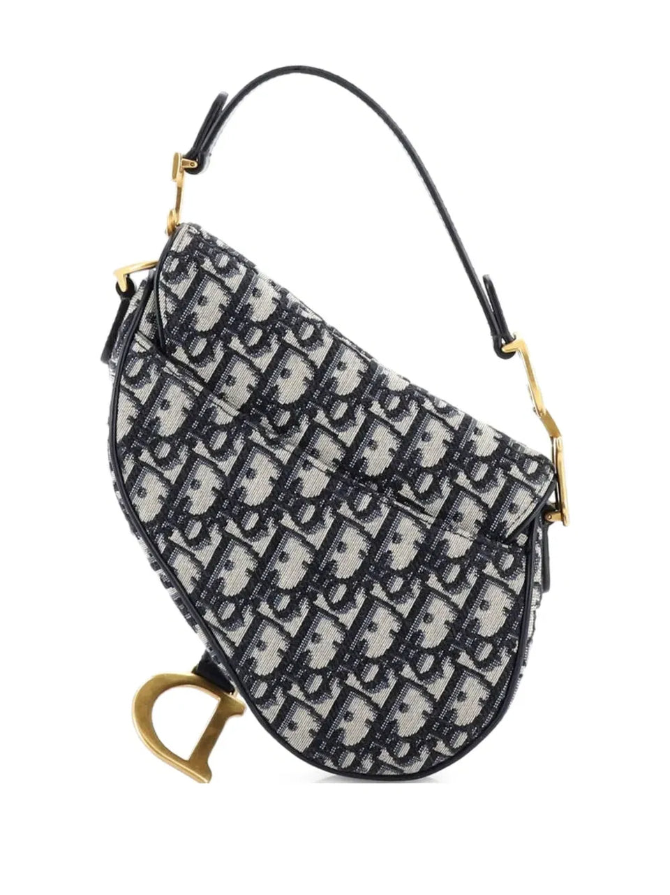 Saddle Handbag Oblique Canvas Mini shoulder bag