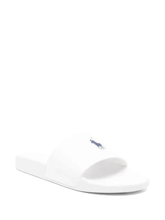 embossed-Polo Pony slides