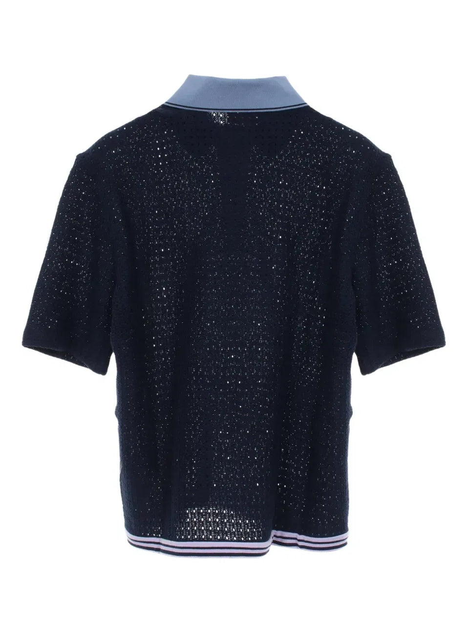 2020s knitted polo shirt