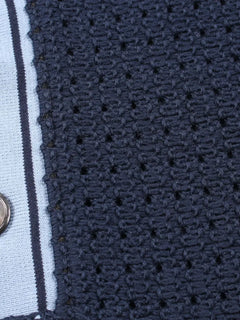 2020s knitted polo shirt