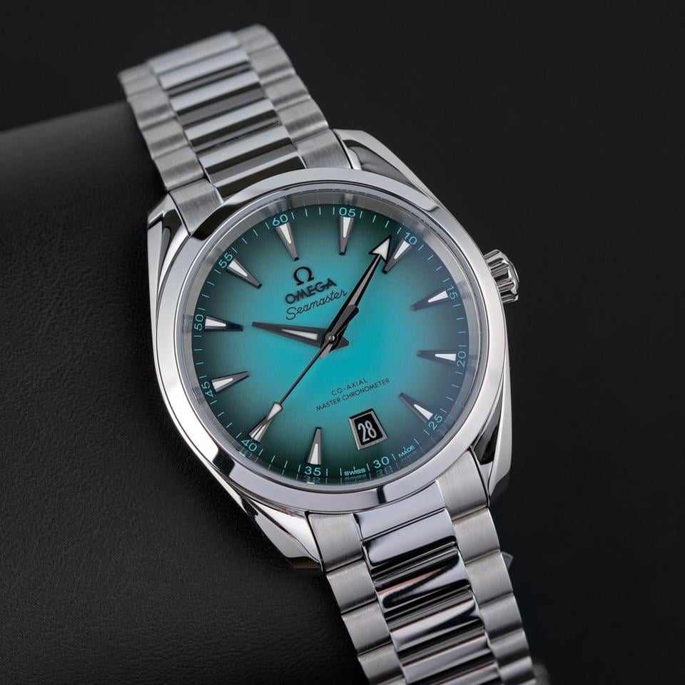 Omega Seamaster Aqua Terra NEW 2026 Seamaster Aqua Terra Turquoise Dial 38mm 220.10.38.20.03.005