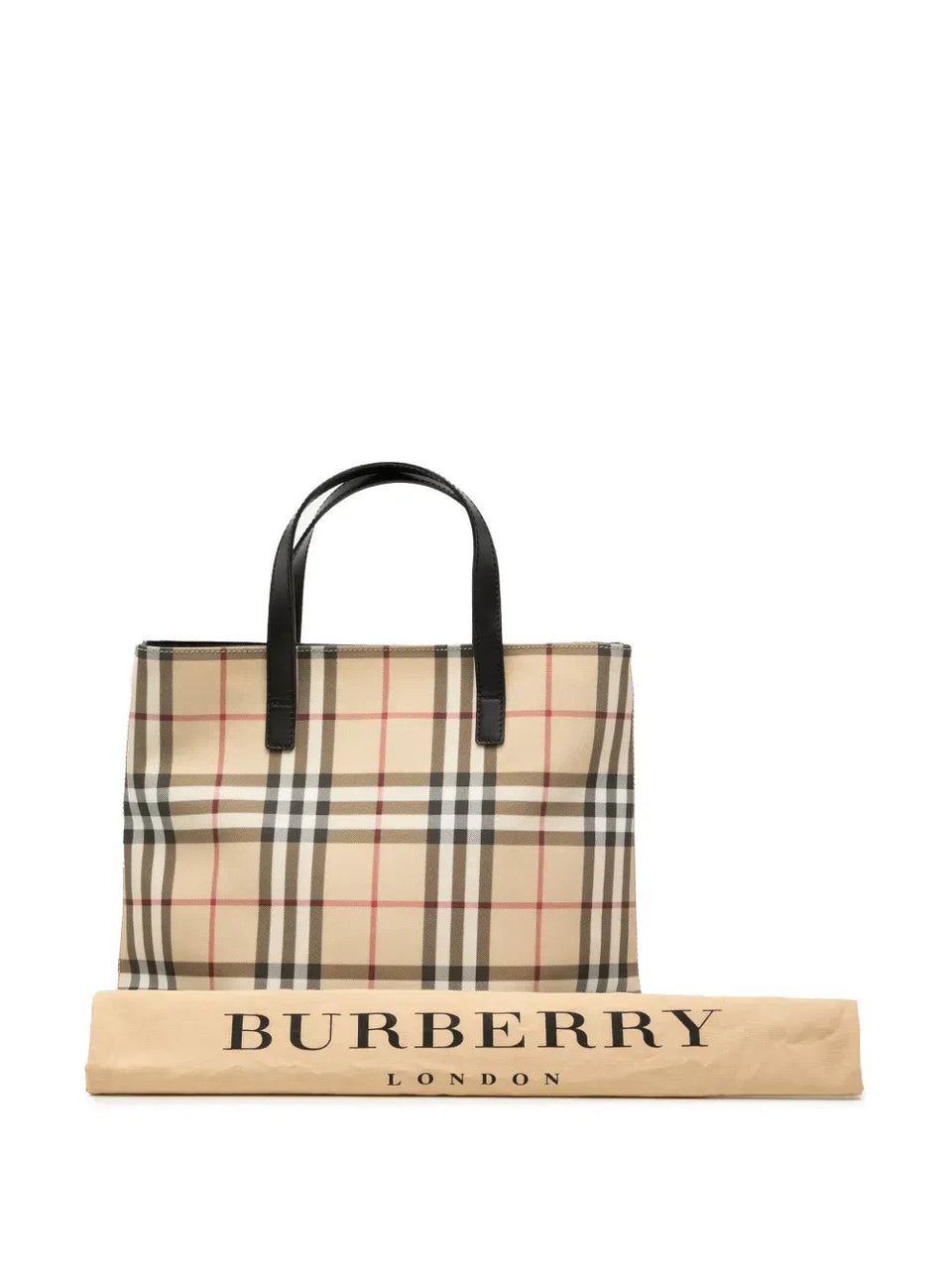 2000-2017 House Check Coated Canvas tote bag