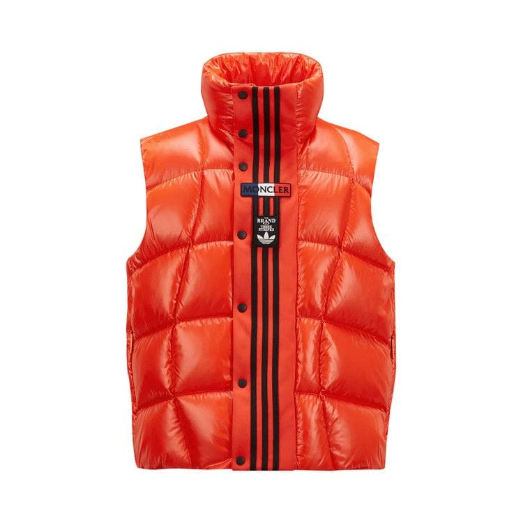Moncler x adidas Bozon Down Vest Orange