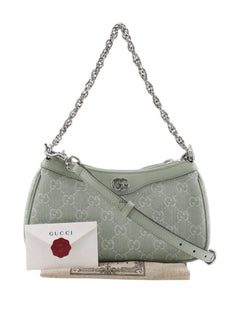 2016-2025 Small GG Denim Ophidia satchel