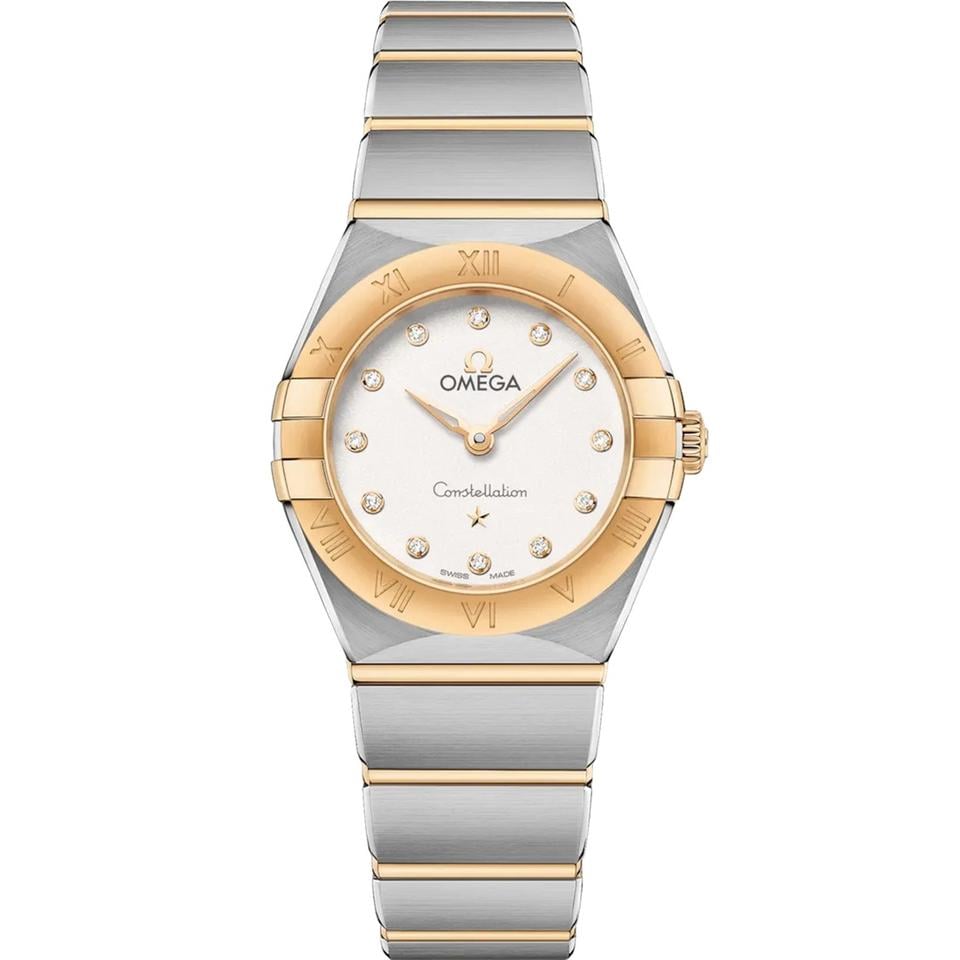 Omega Constellation25 mm steel ‑ yellow gold on steel 131.20.25.60.52.002