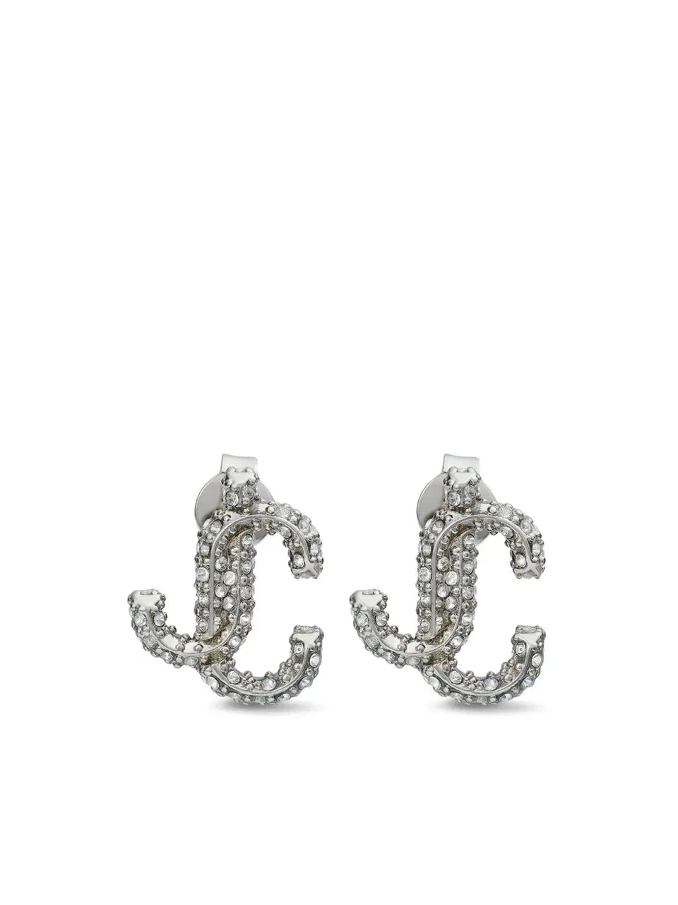 JC crystal-embellished stud earrings