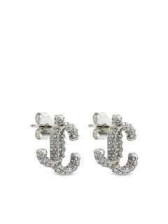 JC crystal-embellished stud earrings