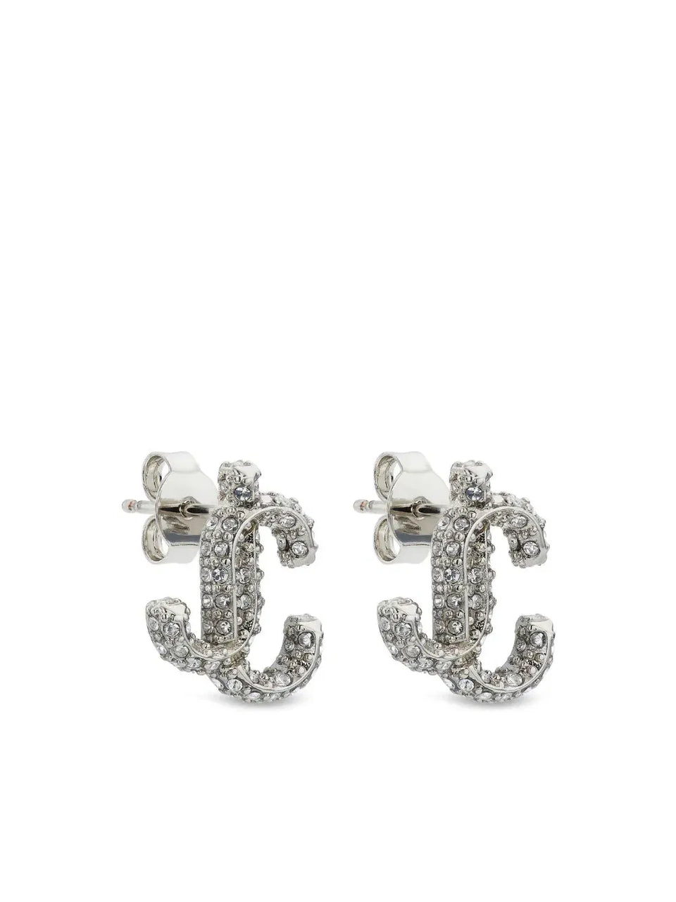 JC crystal-embellished stud earrings