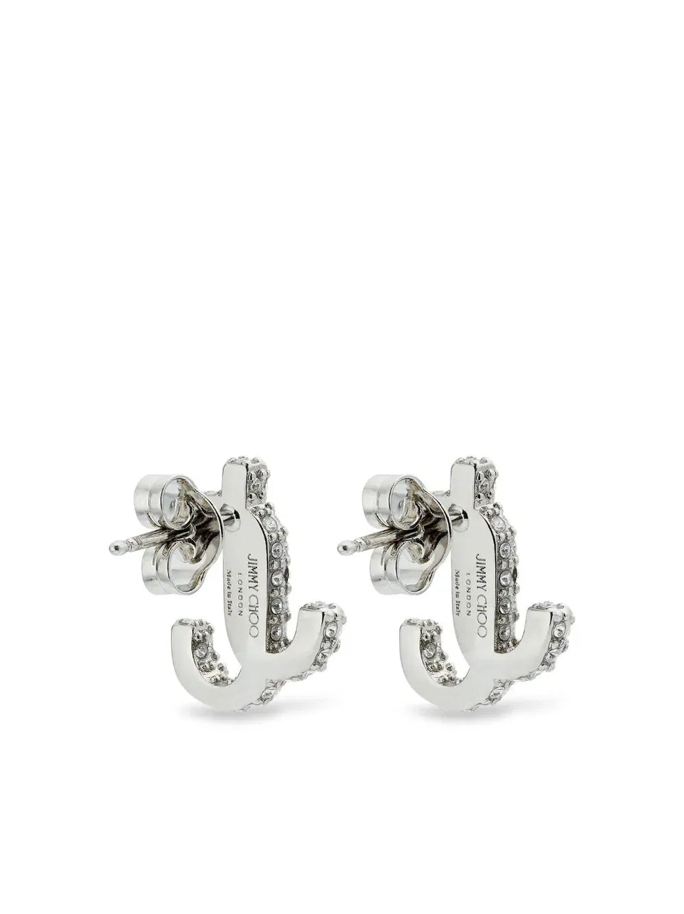 JC crystal-embellished stud earrings