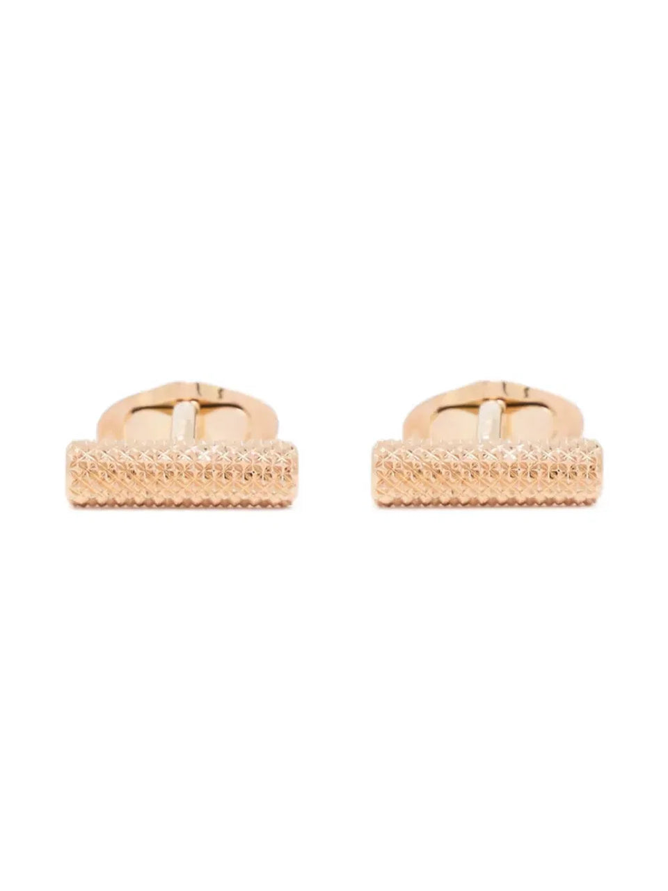 multi-faceted bar cufflinks
