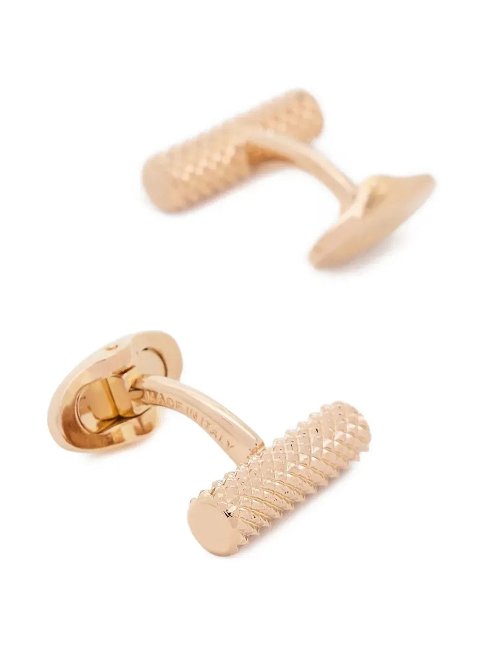 multi-faceted bar cufflinks