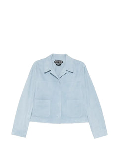 patch-pocket collared jacket