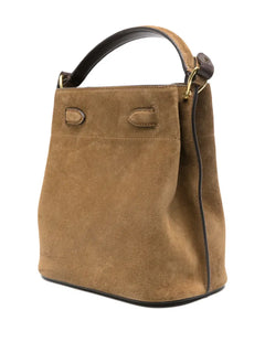 Islington suede bucket bag