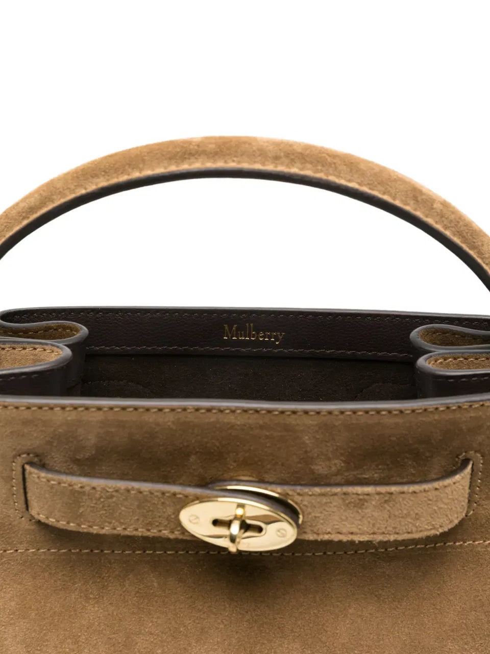 Islington suede bucket bag