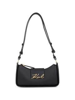 logo-plaque shoulder bag
