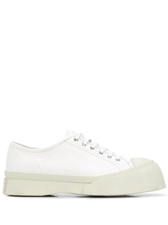 Pablo leather flatform sneakers